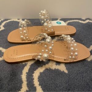 Target A New Day Pearl Slide Sandals